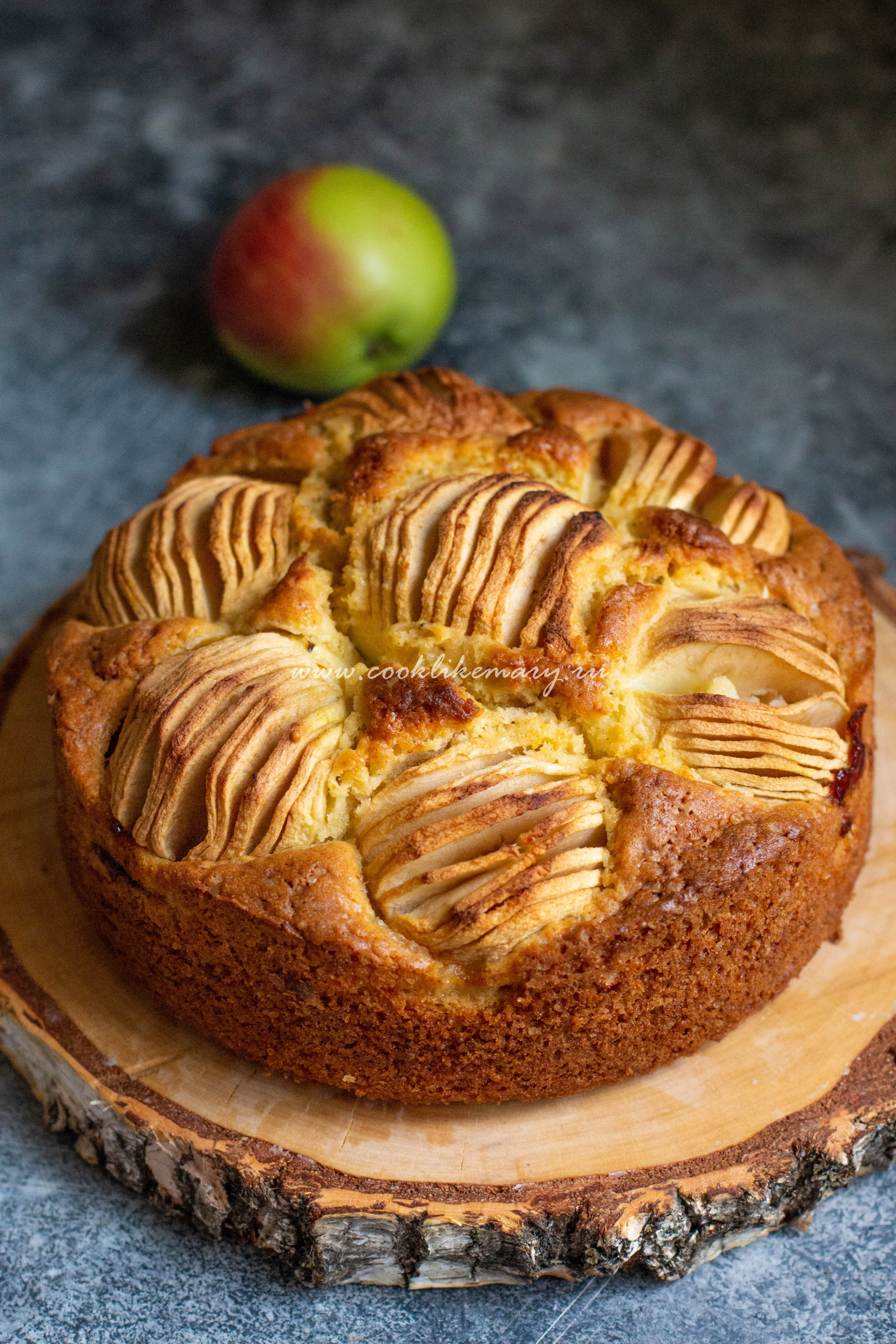 вкусный яблочный пирог лучший рецепт на маргарине | Дзен