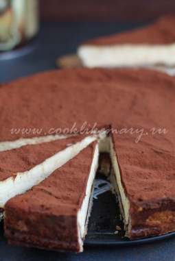 Рецепт пирога с рикоттой и шоколадом