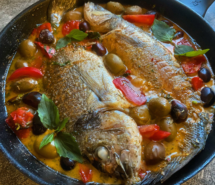 рыба по сицилийски рецепт в духовке