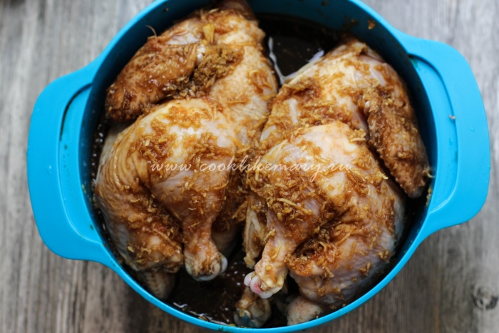 Как приготовить тыкву с курицей в духовке