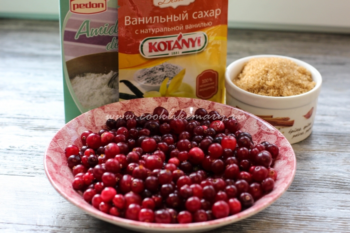 Ингредиенты для клюквенного соуса Ингредиенты для клюквенного соуса