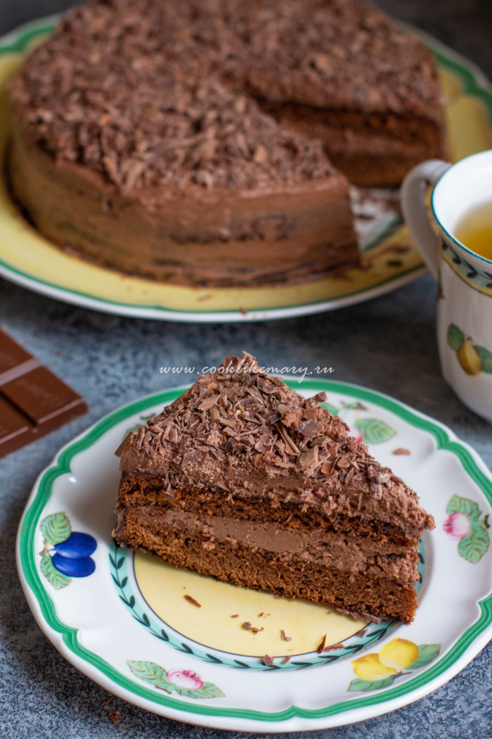 Рецепт шоколадно-шоколадного торта с фото пошагово на Вкусном Блоге