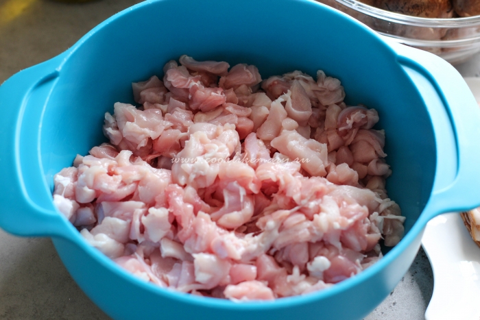 Нарезанный кролик Нарезанный кролик