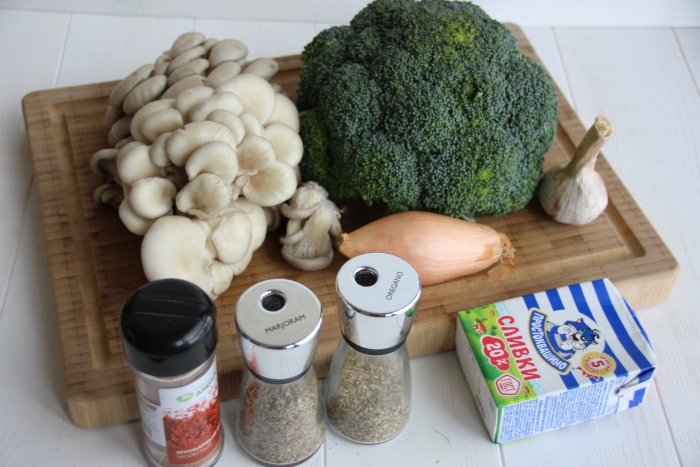 список продуктов грибы
